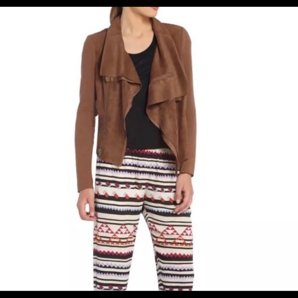 BCBG MaxAzria Ana Faux Suede Jacket